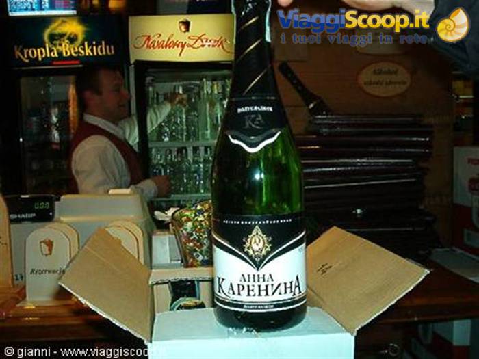 "Anna Karenina" - champagne russo: chissà cosa ne pensa Tolstoj???...