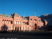 Tramonto sulla Casa Rosada