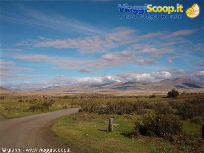 La profondità del paesaggio patagonico