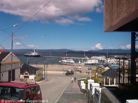 Ushuaia, il porto.