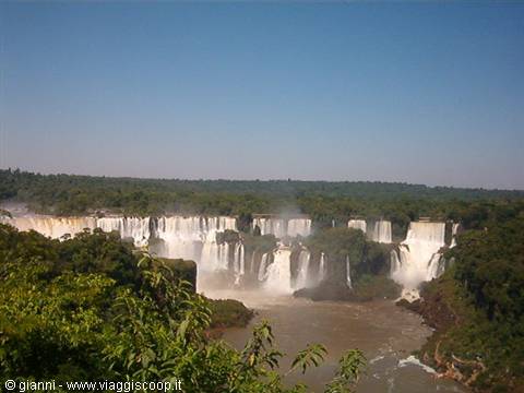 Viste dal lato brasiliano.