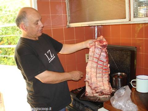 La passione per l'asado.