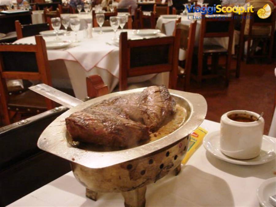 Uno splendido "bife de lomo".