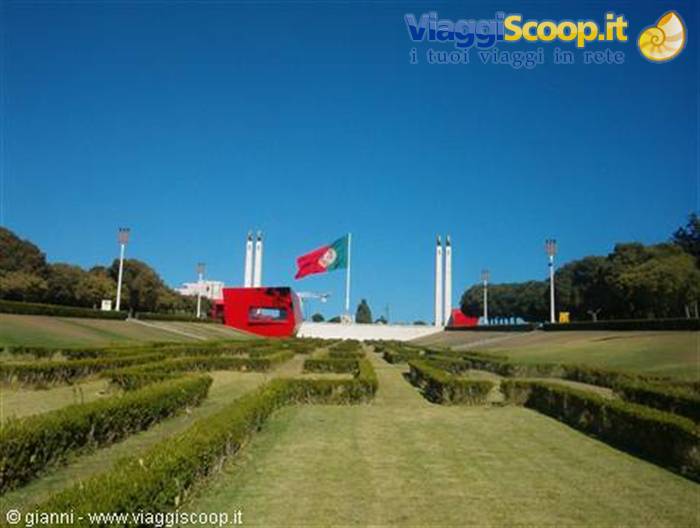 Particolare del parco Eduardo VII