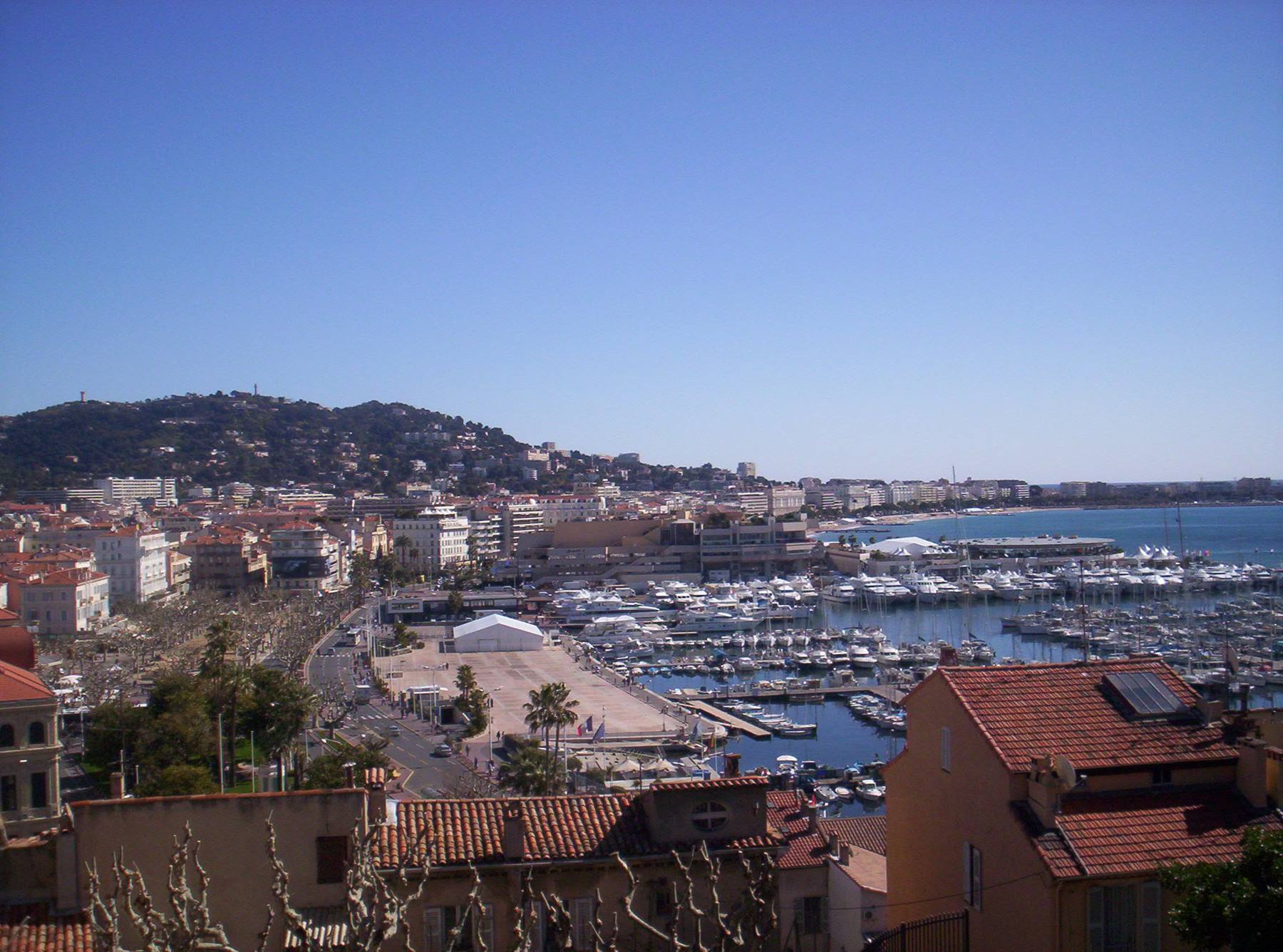 Cannes, panorama de la Croisette