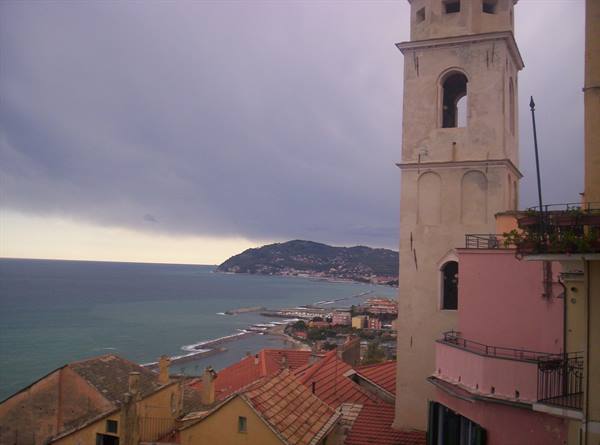 Cervo, panorama della Baia