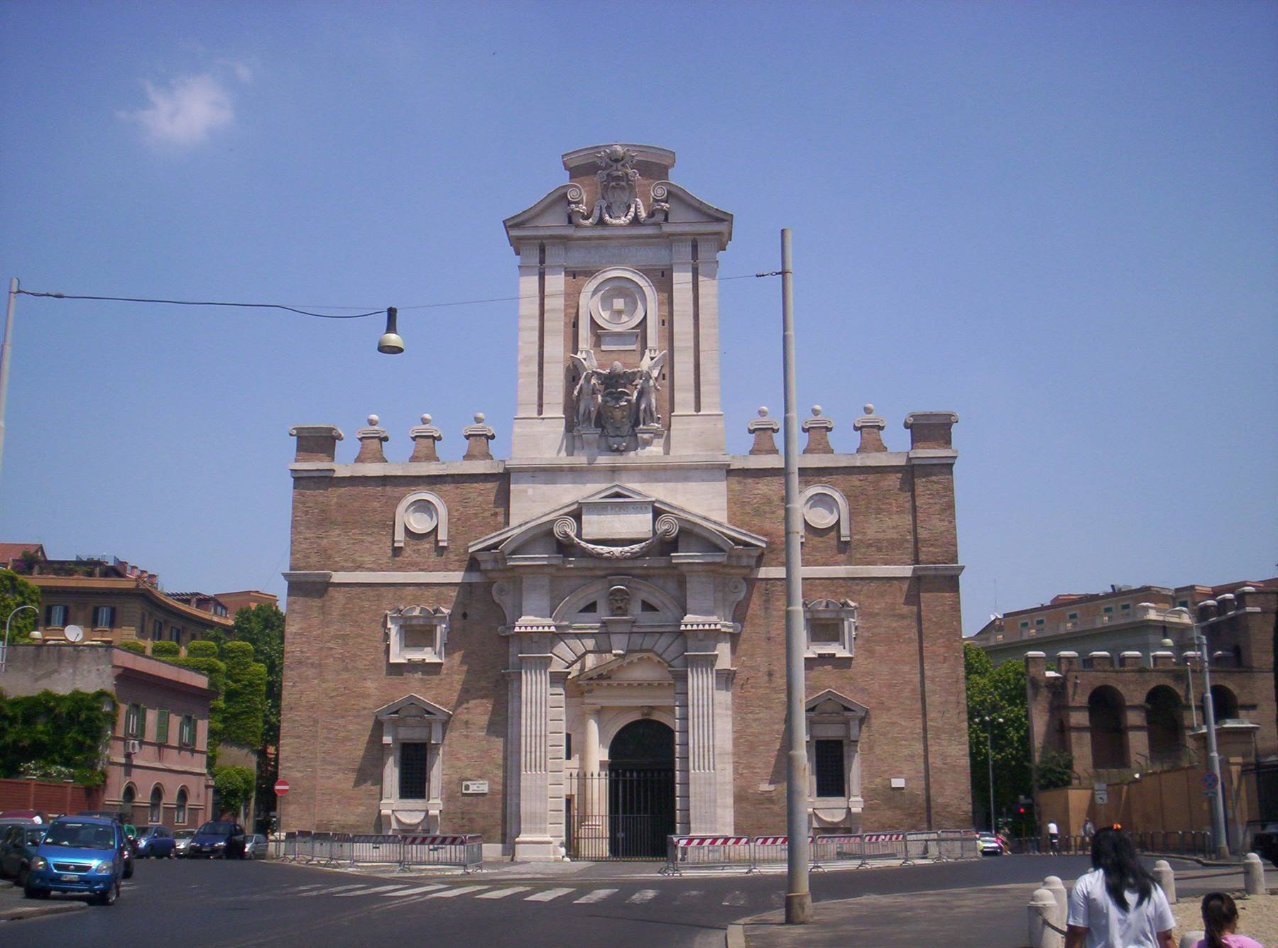 Porta Pia da dentro