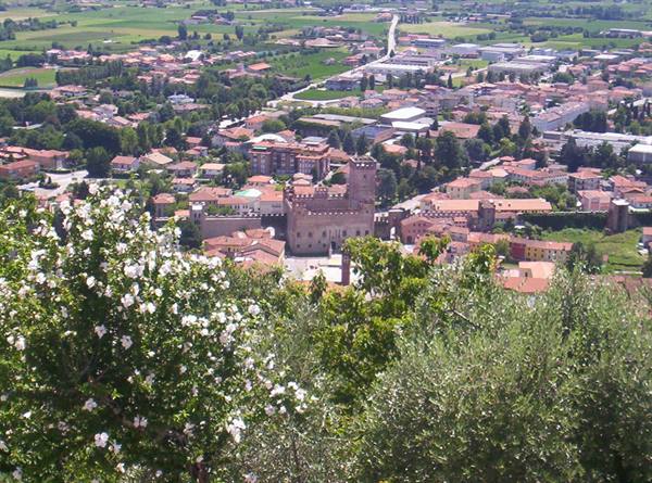 Marostica, panorama dal Castello superiore