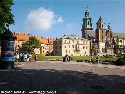 Wavel Krakow cortile