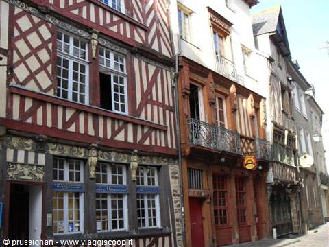 Rennes e le case a graticcio
