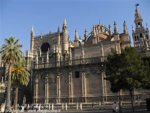 la Cattedrale di Siviglia