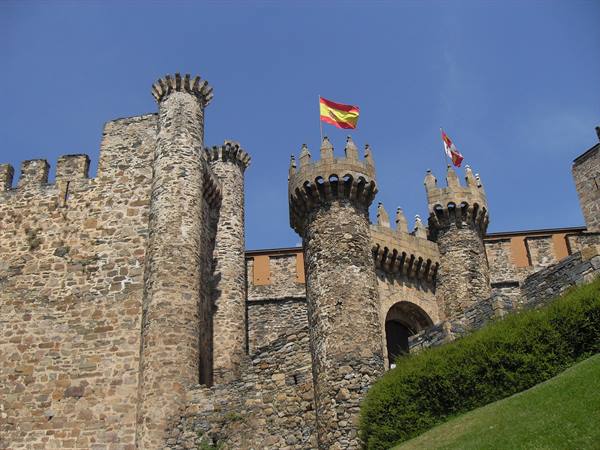 Castello dei Templari a Ponferrada