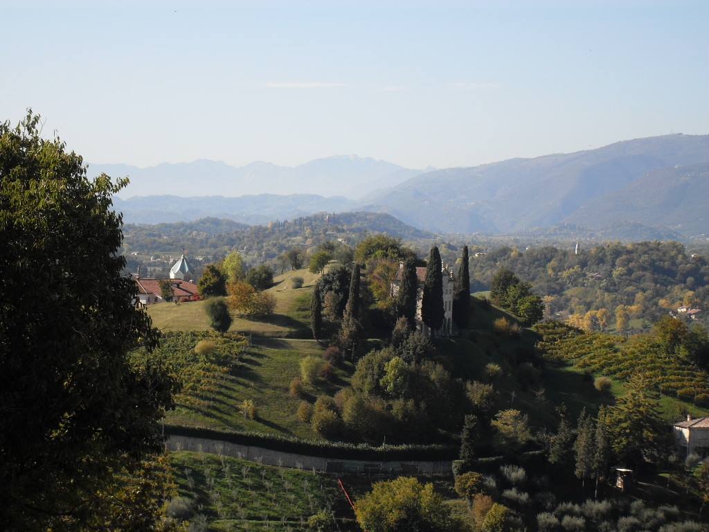 le colline viste dal Castello