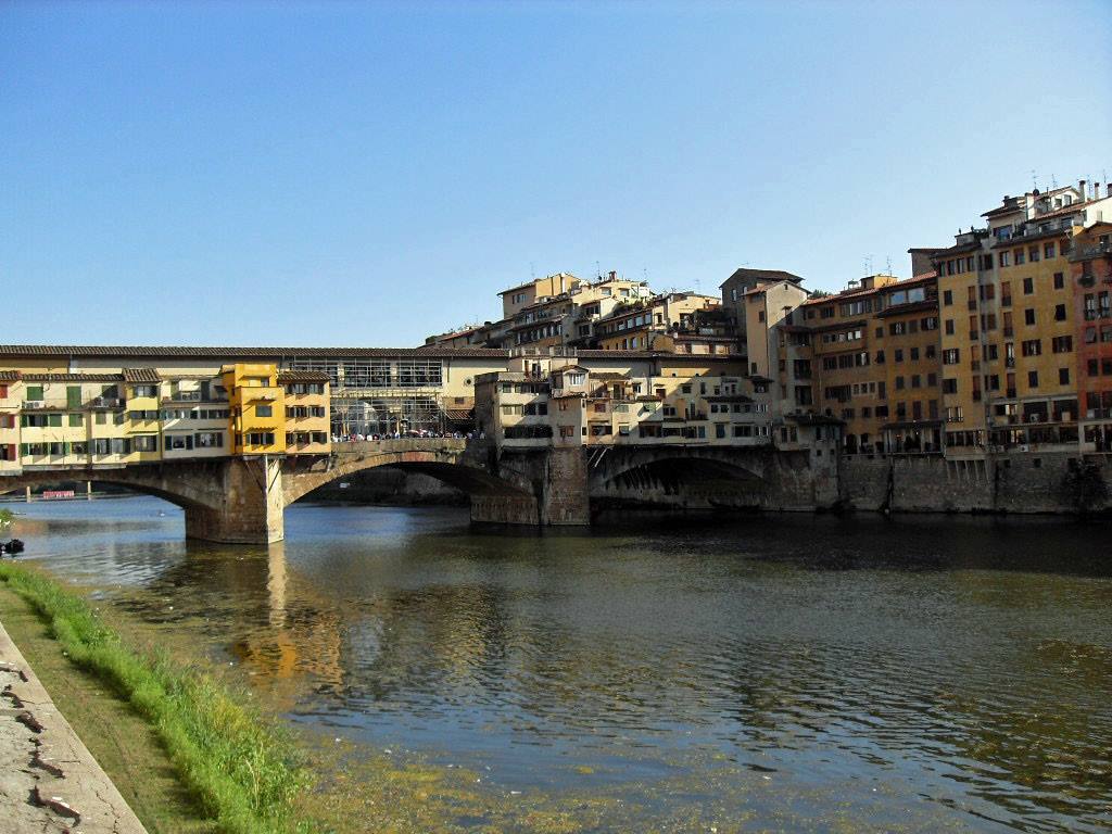 l'Arno e Ponte Vecchio