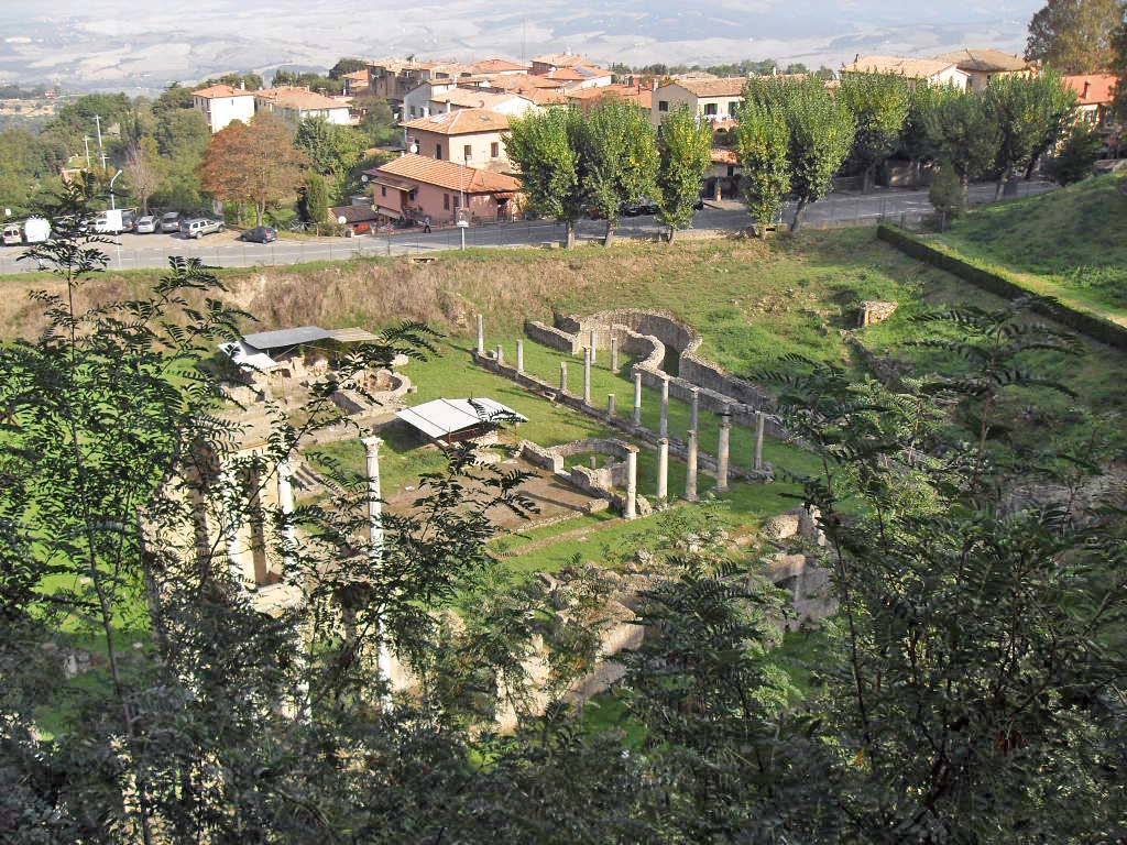 resti romani a Volterra