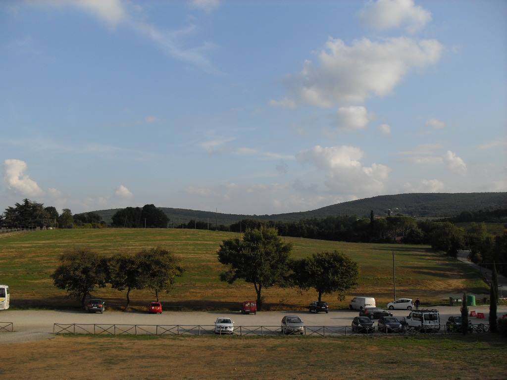 le colline attorno a Monteriggioni