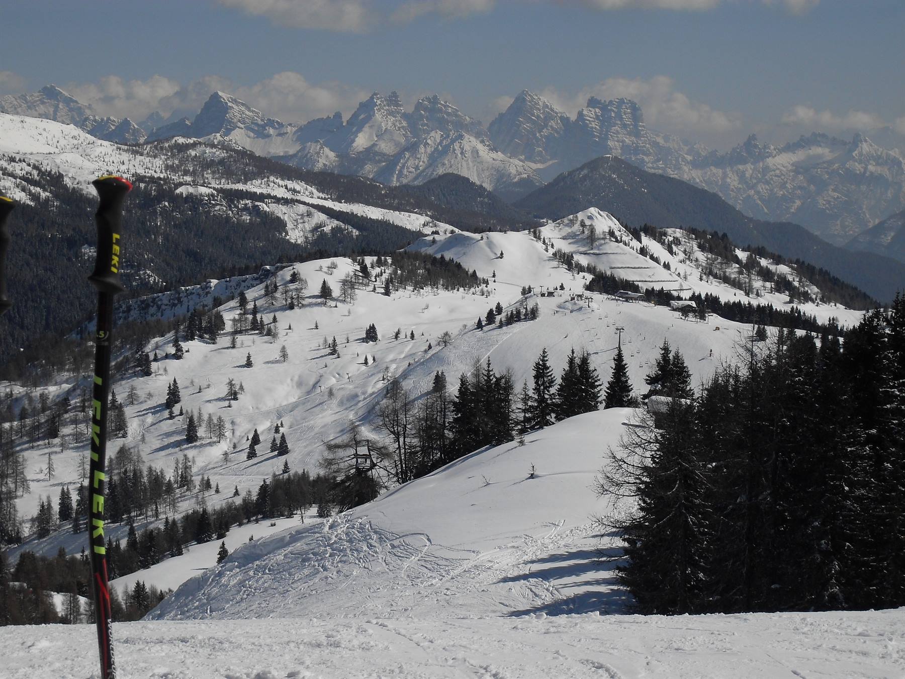 panorama sulle vette