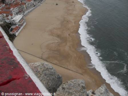 Nazarè dall'alto