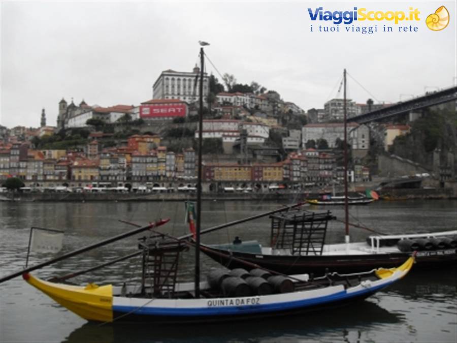 barche sul fiume Douro