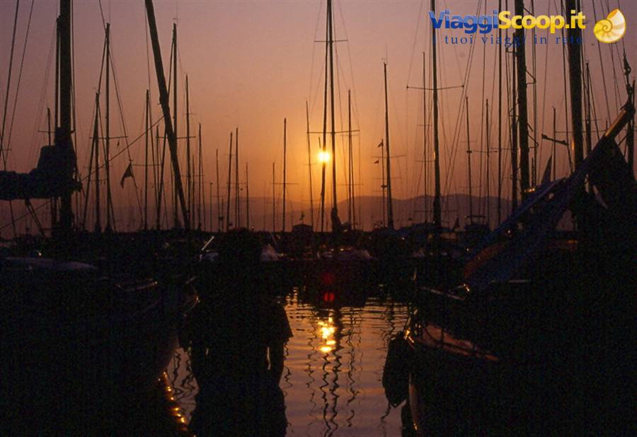 tramonto a Saint Tropez