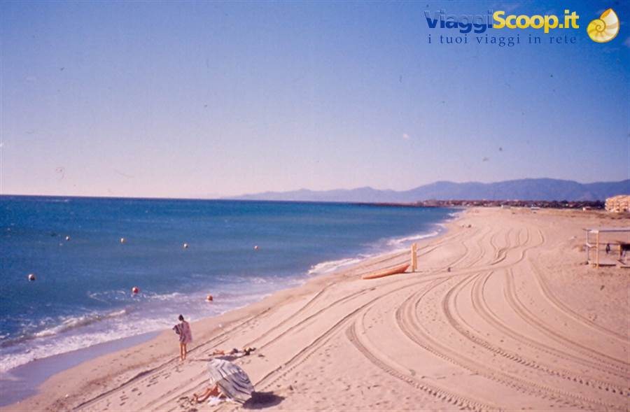 spiaggia a Ferragosto