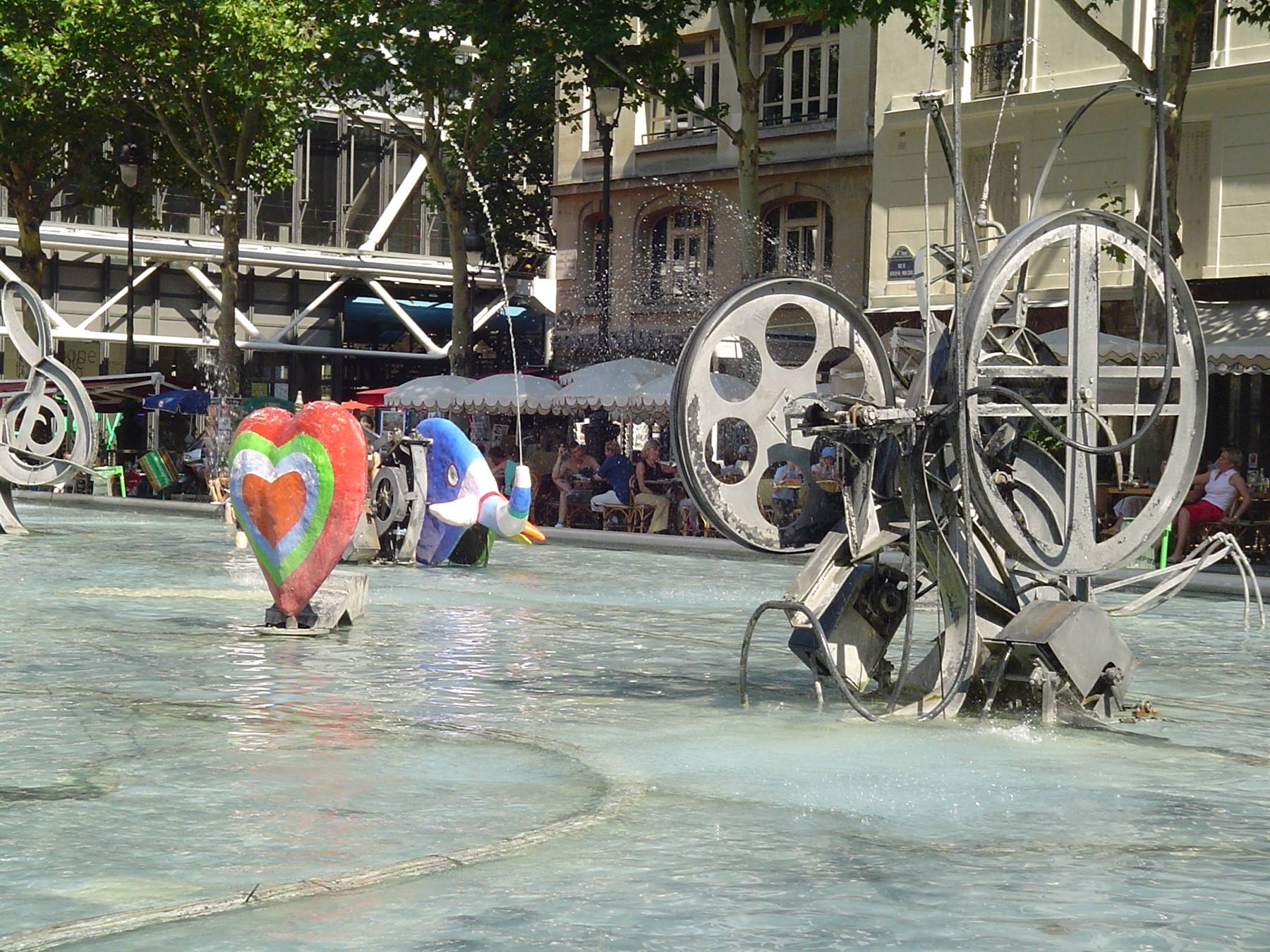 La fontana Stravinsky