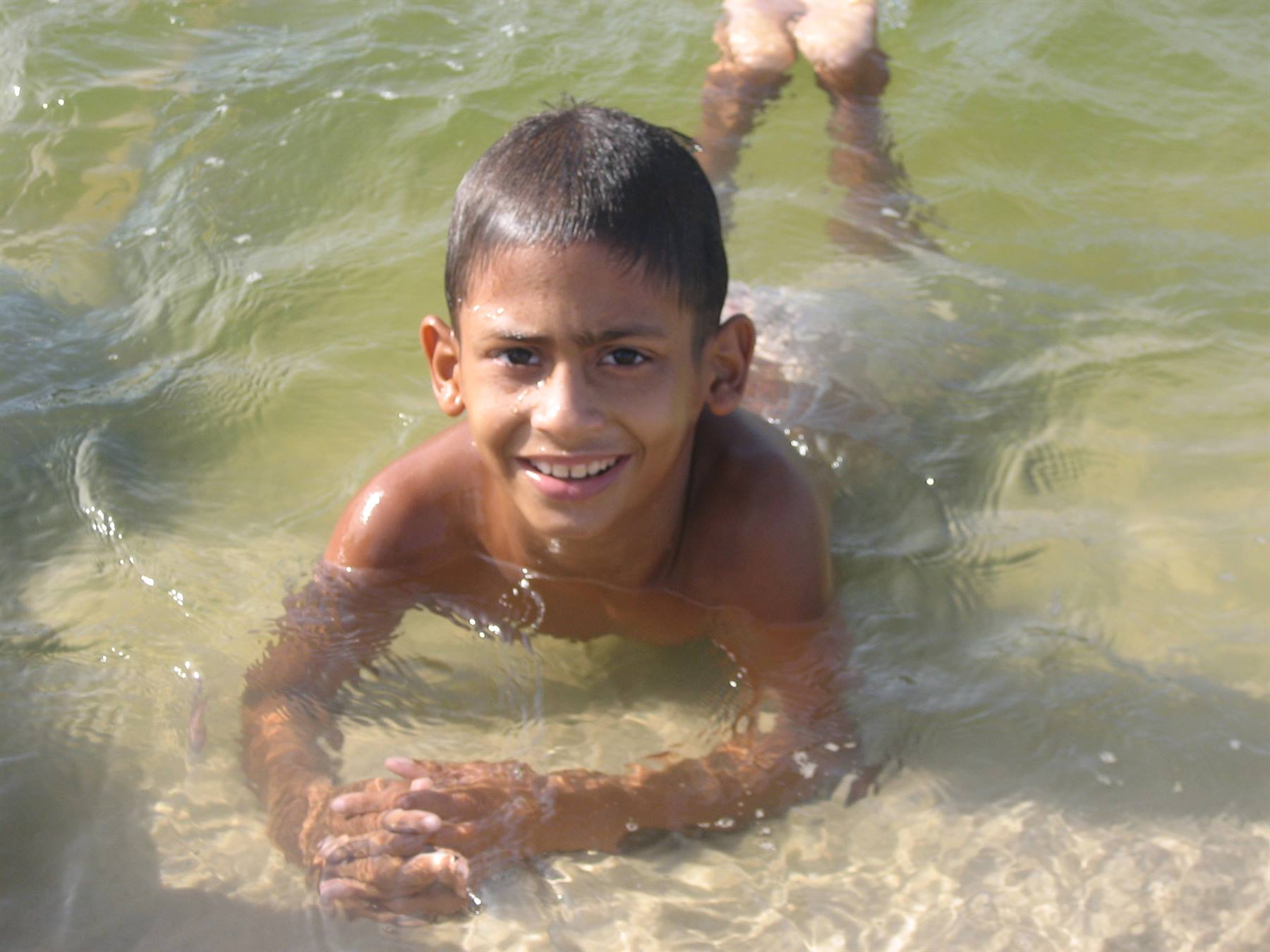 Che bello fare il bagno alla Prainha!