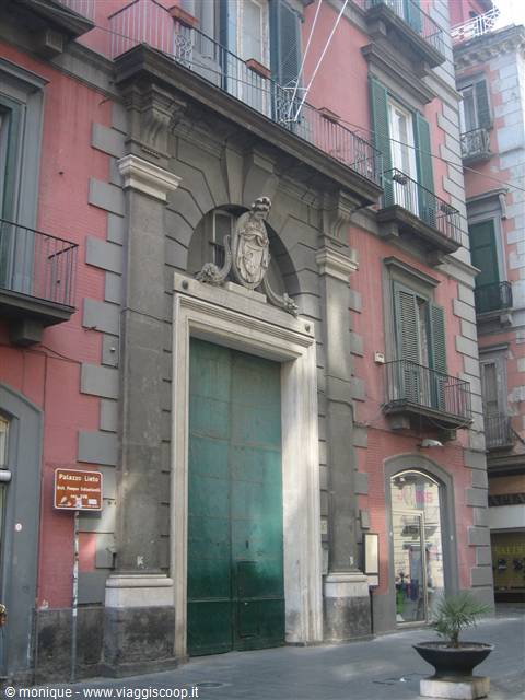 Palazzo Lieto, sec XVIII