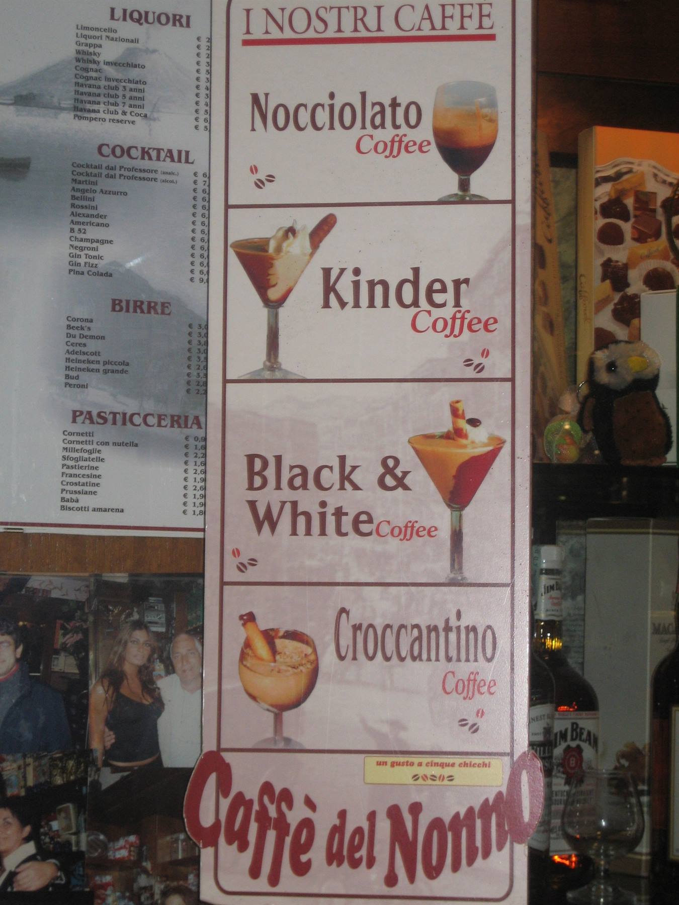 Caffé per tutti i gusti...
