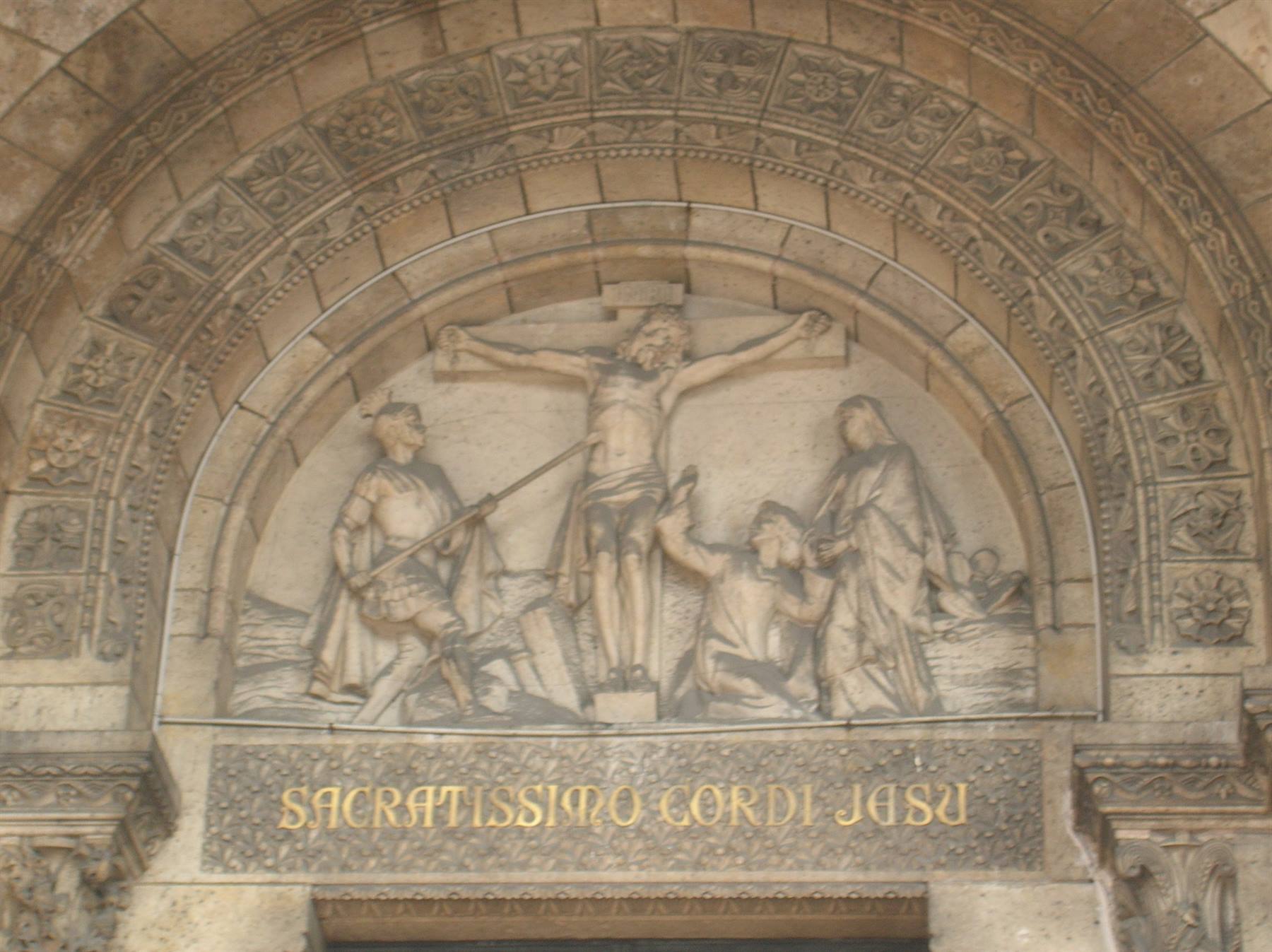 Particolare del Sacro Cuore