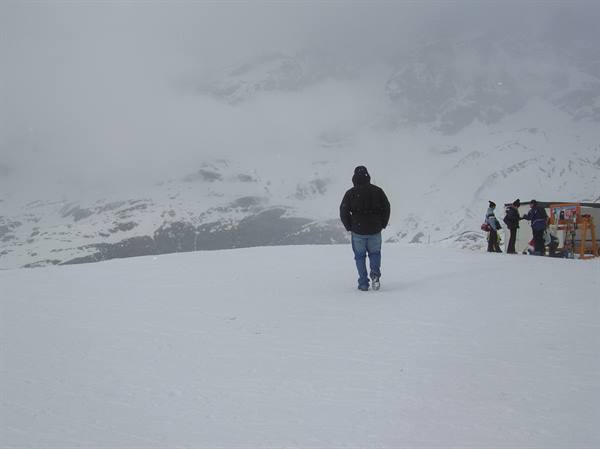 L'uomo delle nevi...