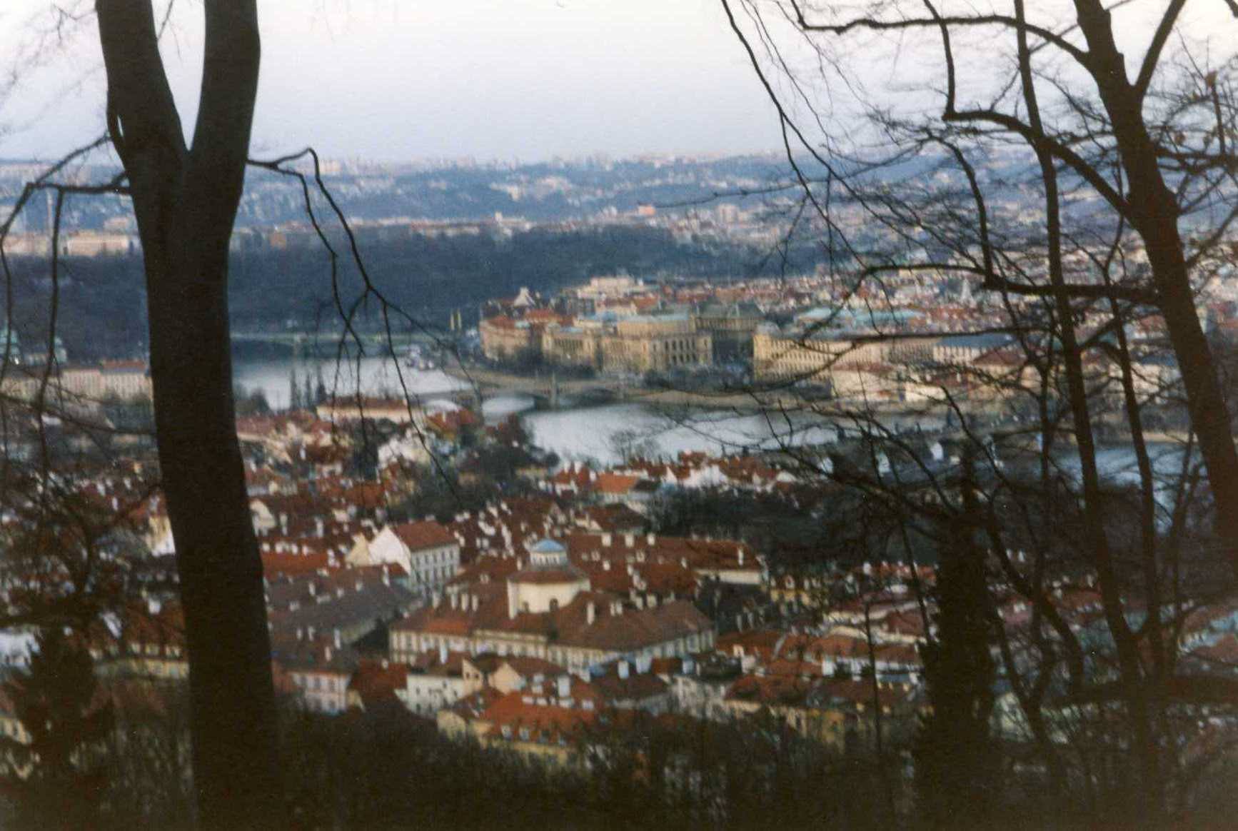 Veduta dal'alto della città