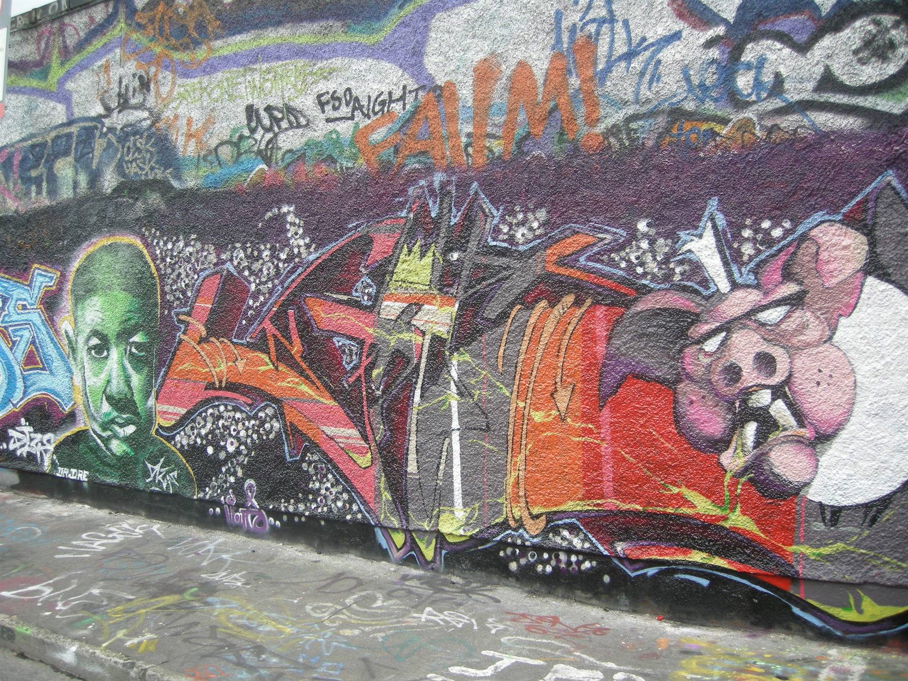 "The wall"