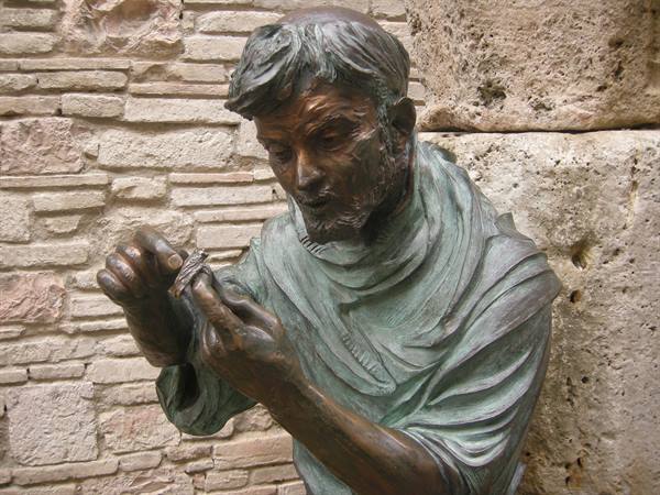 Santa Maria degli Angeli - statua di San Francesco