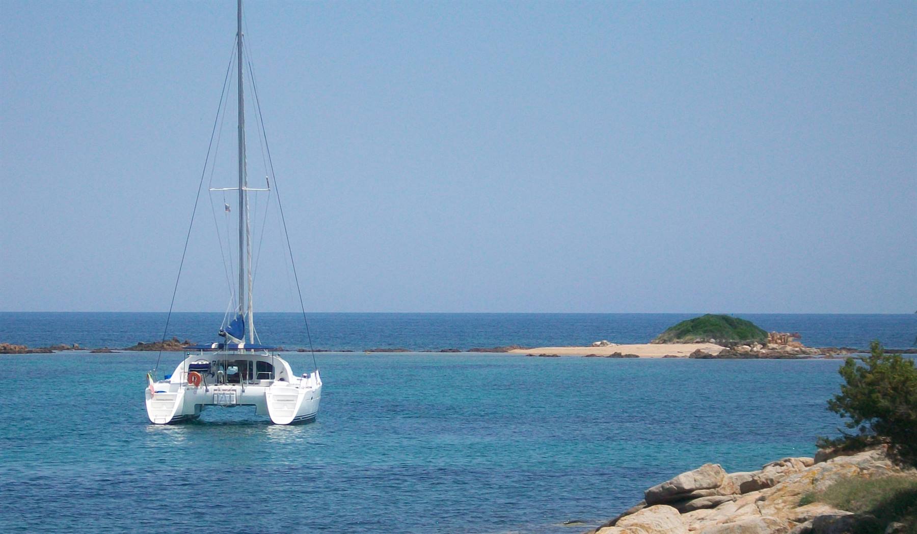 Catamarano a San Ciprian