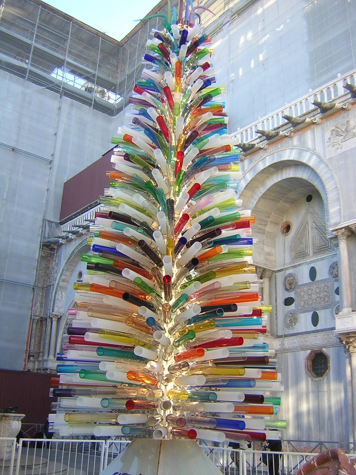 Albero di Natale in Vetro