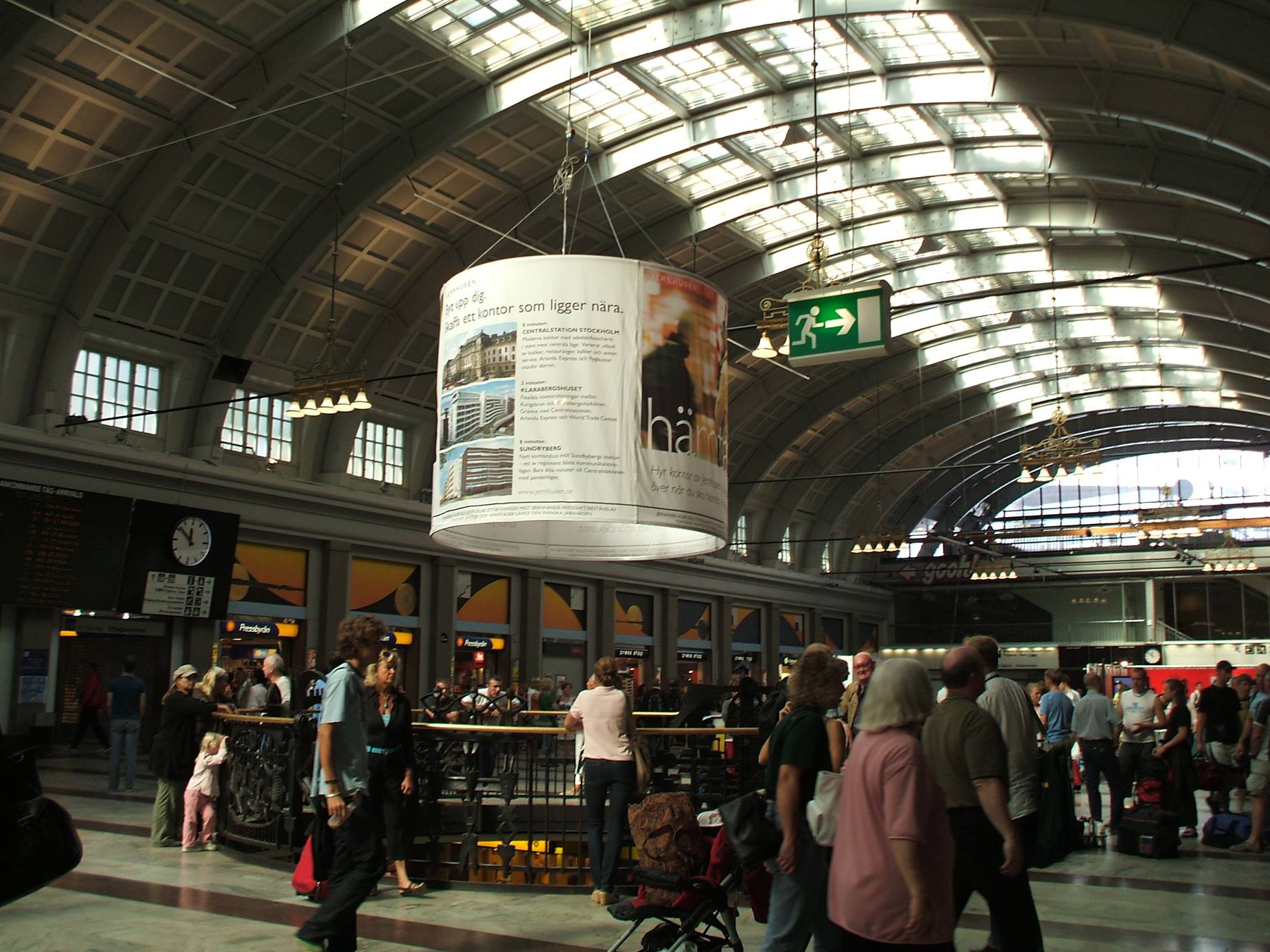 T-centralen, avercele metro così