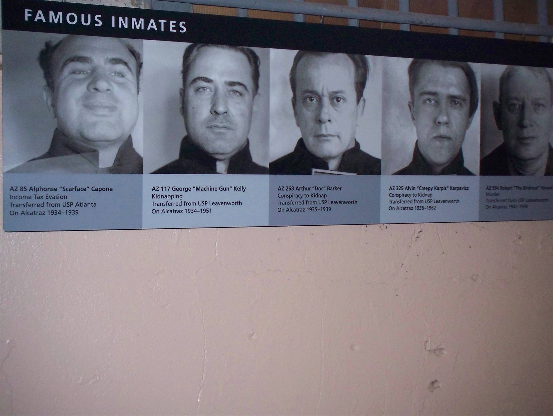 prigionieri famosi alcatraz