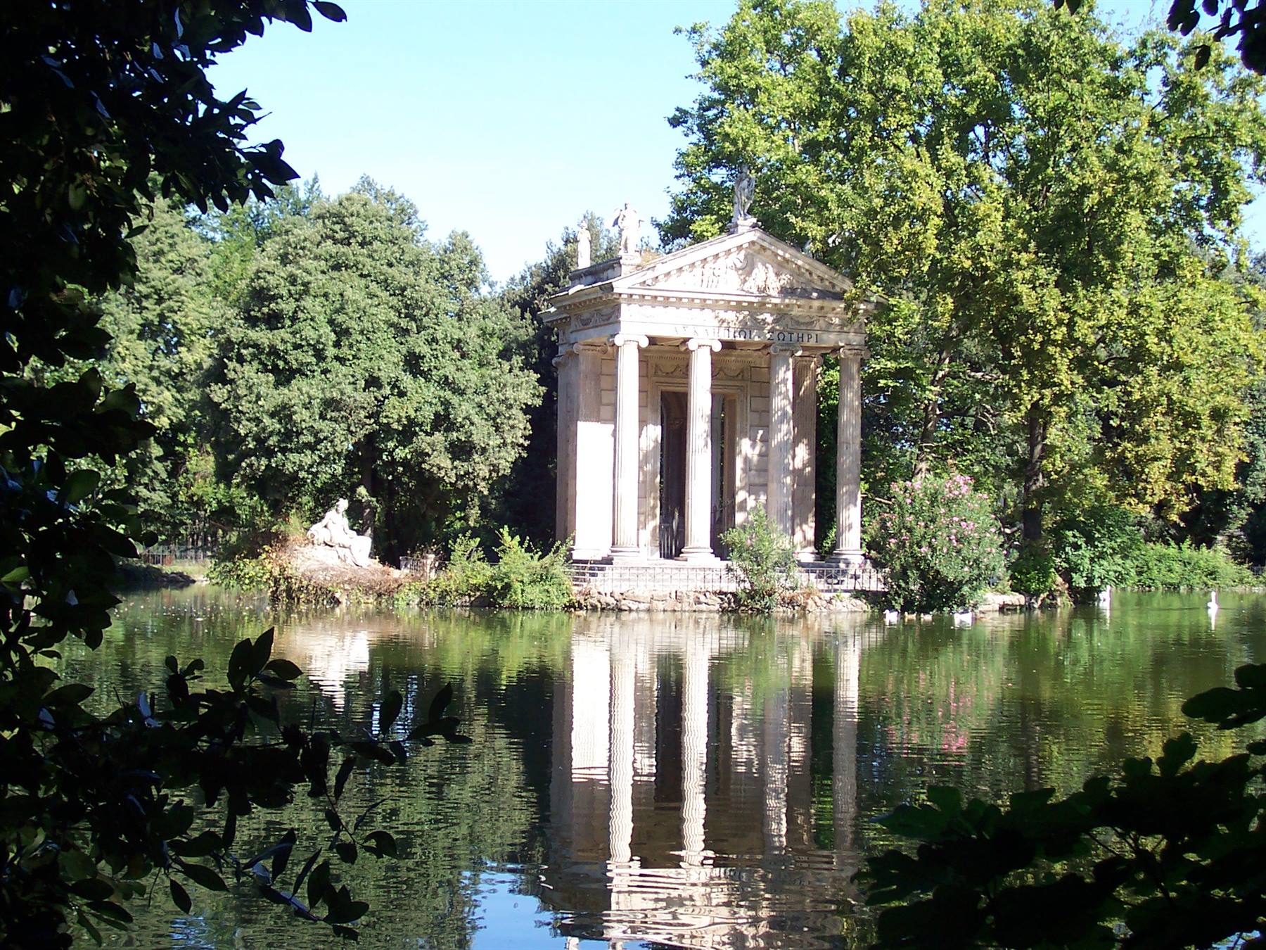 Villa Borghese, Tempio di Esculapio