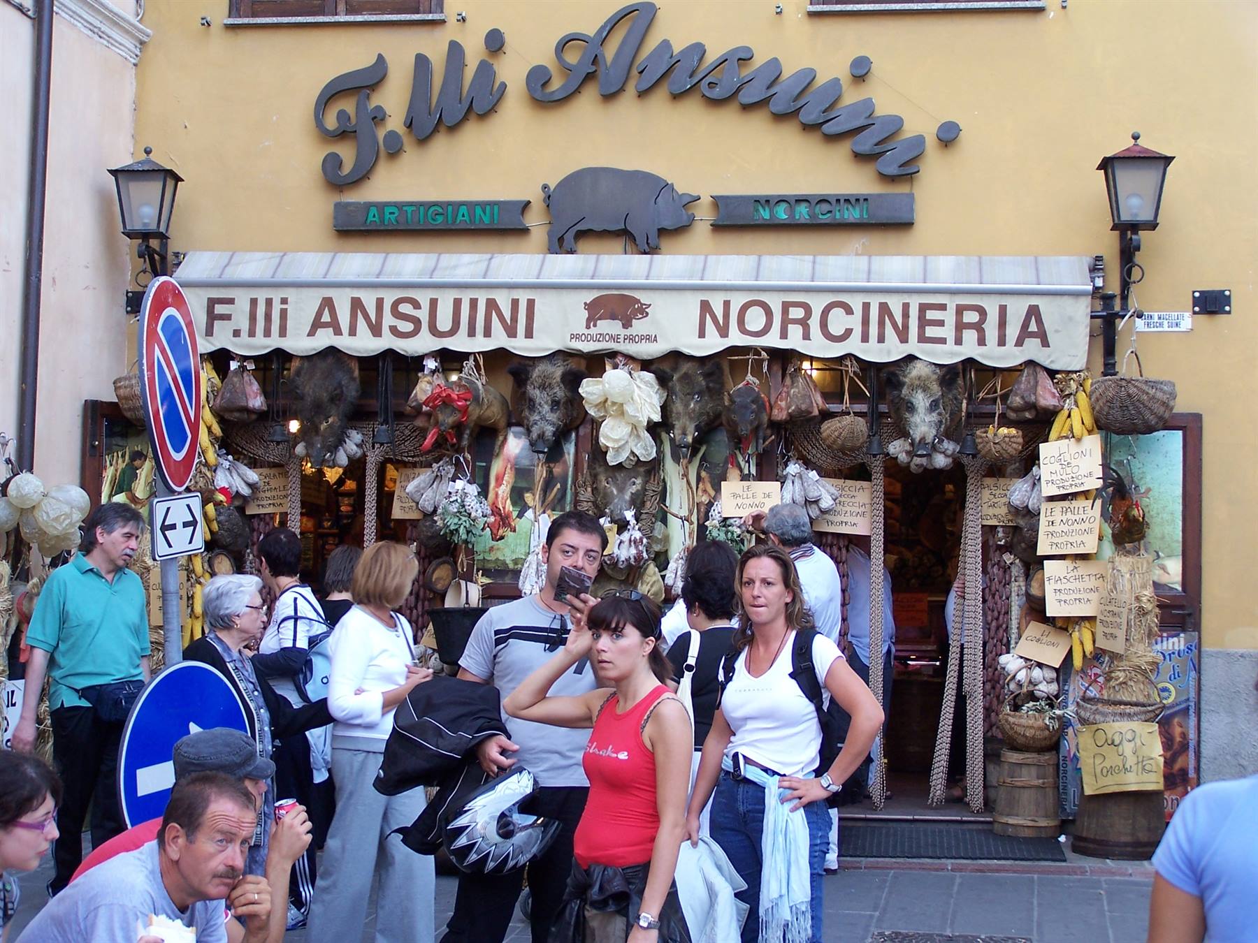 Norcia, il paradiso dei salumi