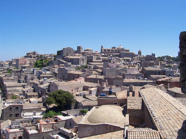 Panorama della città di Erice