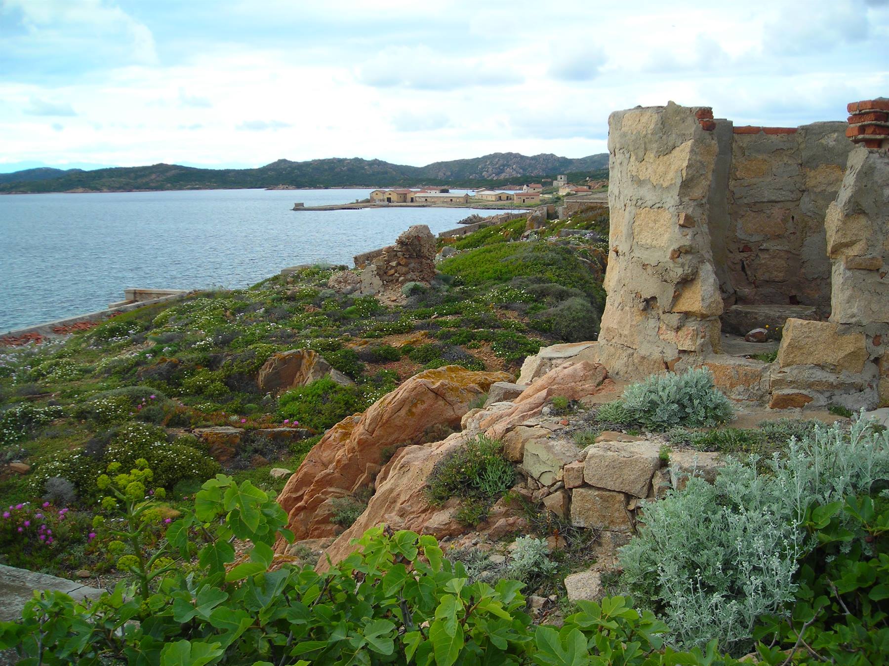 Caprera, Punta Rossa