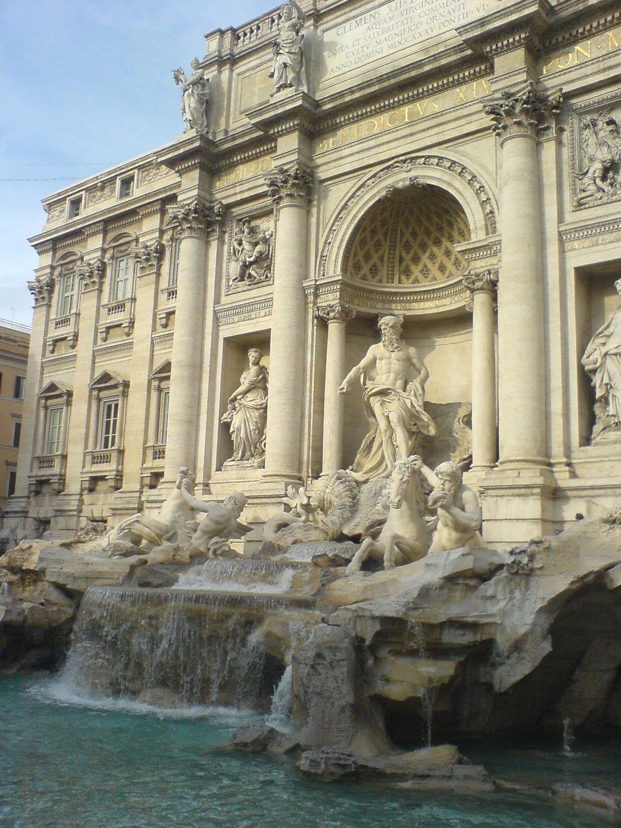 La fontana di Trevi