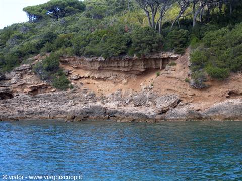 Cala Mandrioli Erosioni
