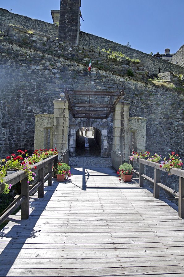 Forte di Finestrelle, il ponte levatoio