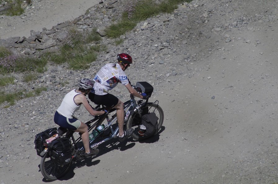 Colle delle Finestre Tandem dall'Olanda !