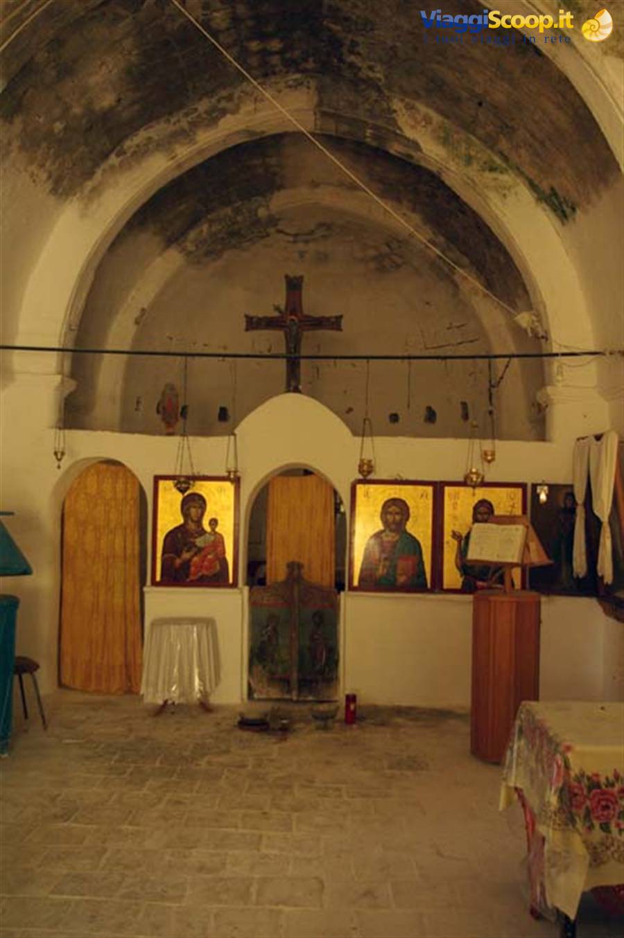 Isola di Kos Castro di Antimakia cappella