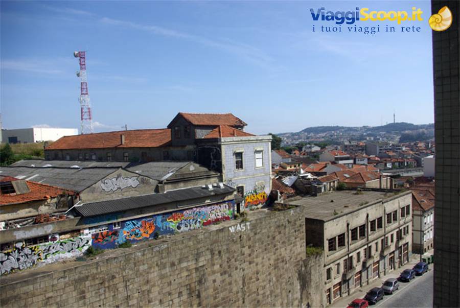 Porto bella vista dall'albergo