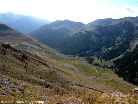 Passo della Bonette la Serpentina iniziale