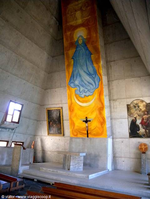 Colle del Moncenisio interni della Chiesa